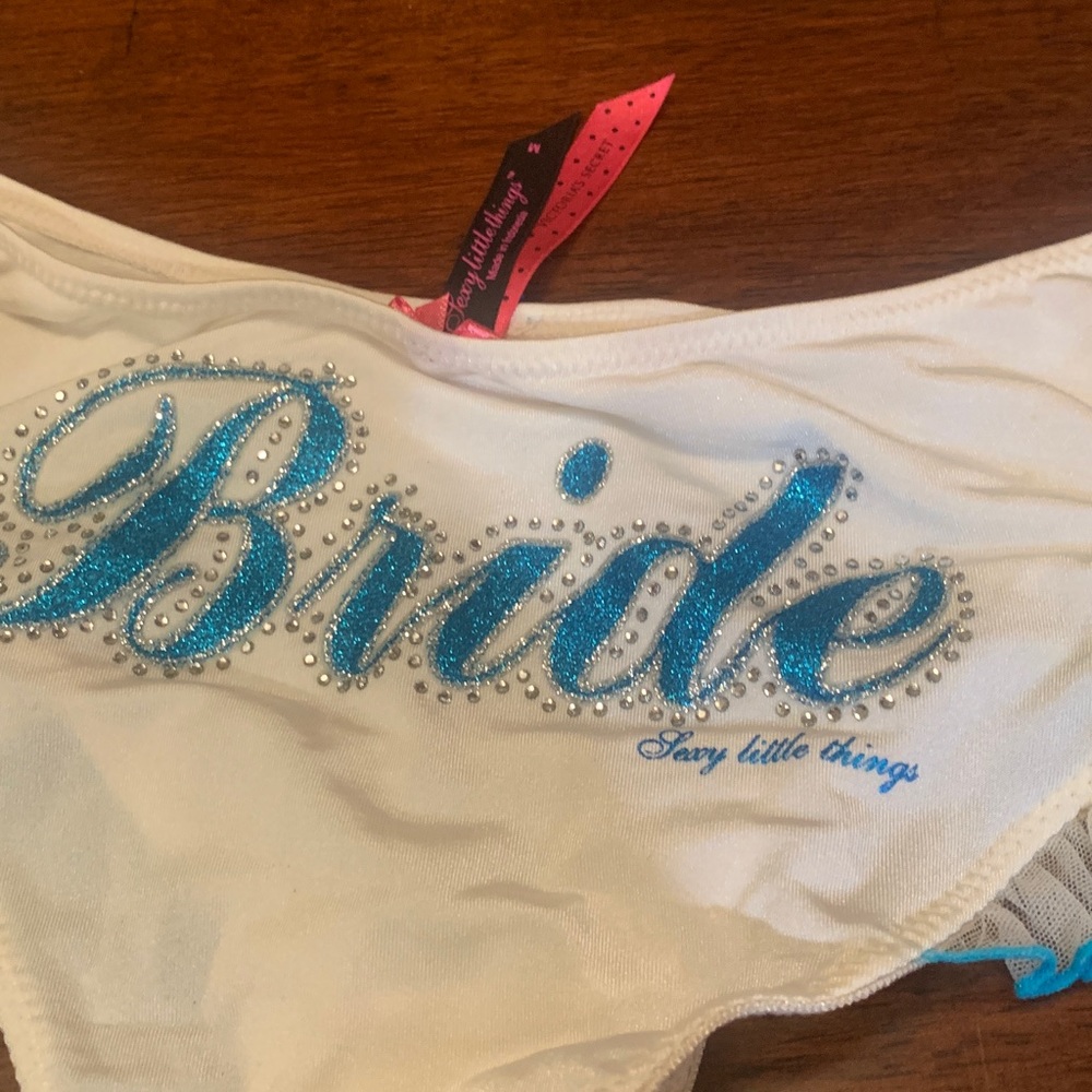 Victoria's Secret Bride pantie, Sexy Little Thing collection, M